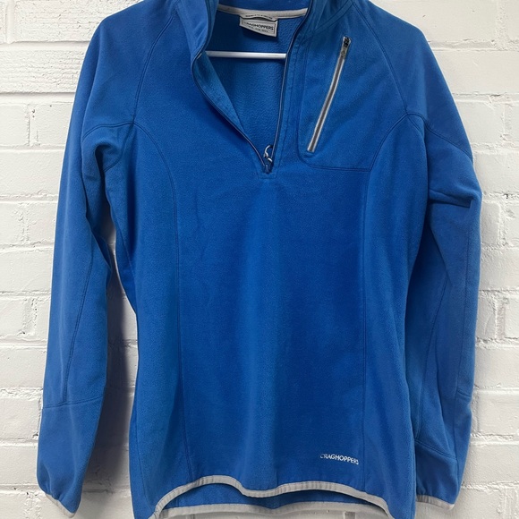 Craghoppers Sweaters - Craghoppers Blue Zip Up Fleece Sweater